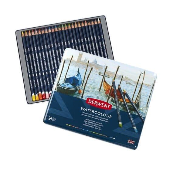 

Pensil Warna Derwent Water Color 24 warna