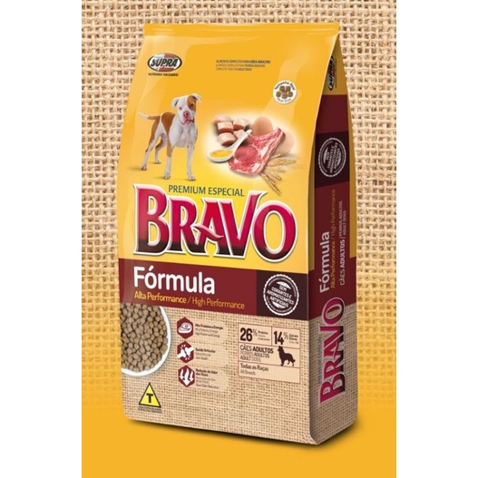 Dog food Bravo premium adult active organic 20kg kargo