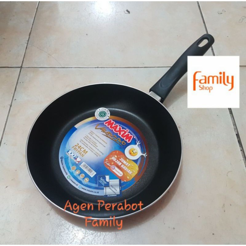 Frypan Teflon 24cm Maxim Anti Lengket / Wajan Penggorengan Anti Lengket