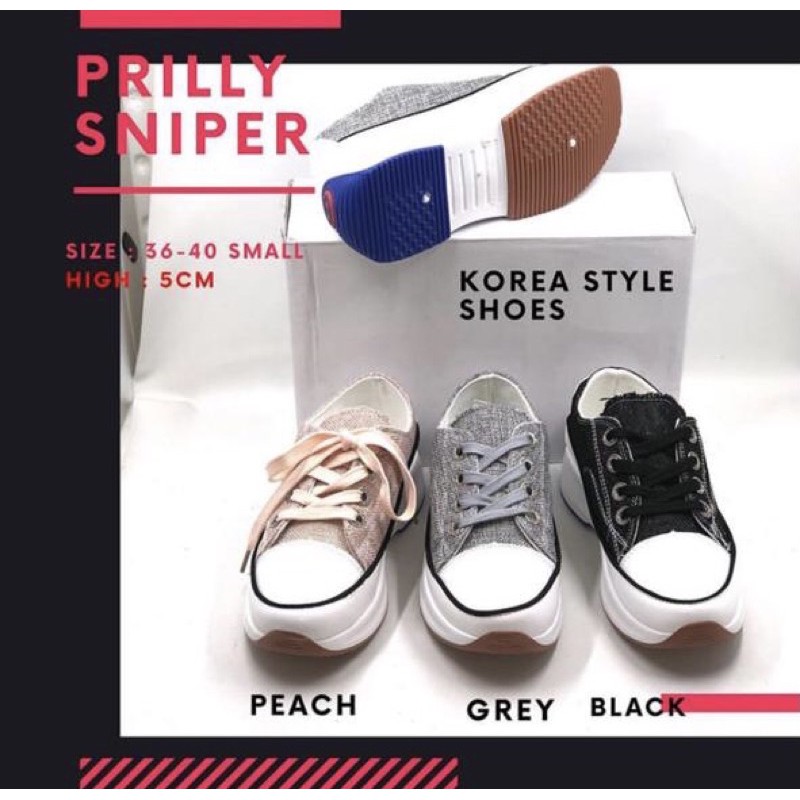 PRILLY Sniper Sneakers Premium import