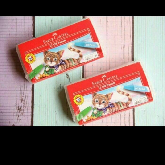 

Crayon / Oil Pastel (Kemasan Ekonomis) Faber castell 12 warna