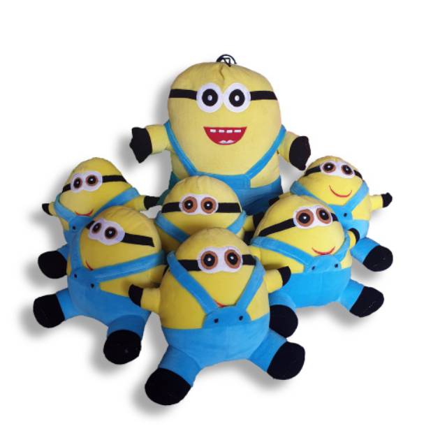 Boneka minion beranak 6.