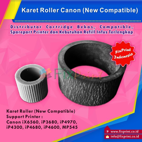 Karet Roller Canon ix6560 ip3680 ip4970 New Compatible Murah