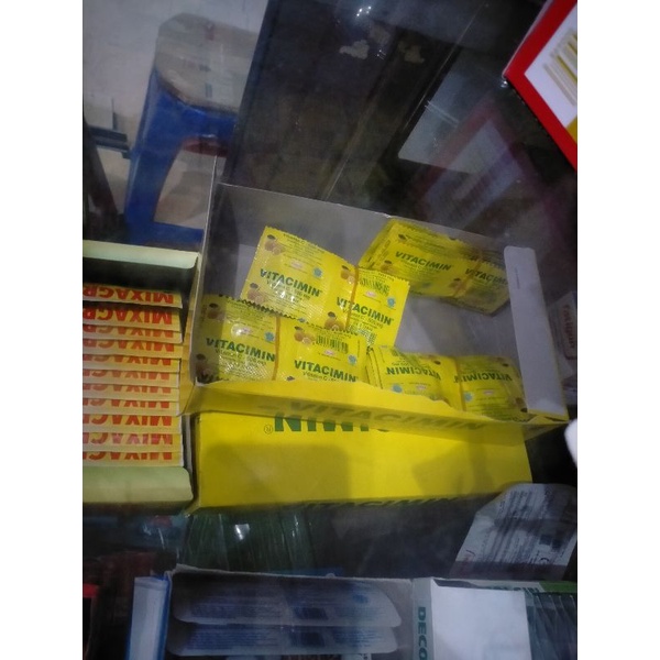 Vitacimin tablet isi 10pcs/5pasang.