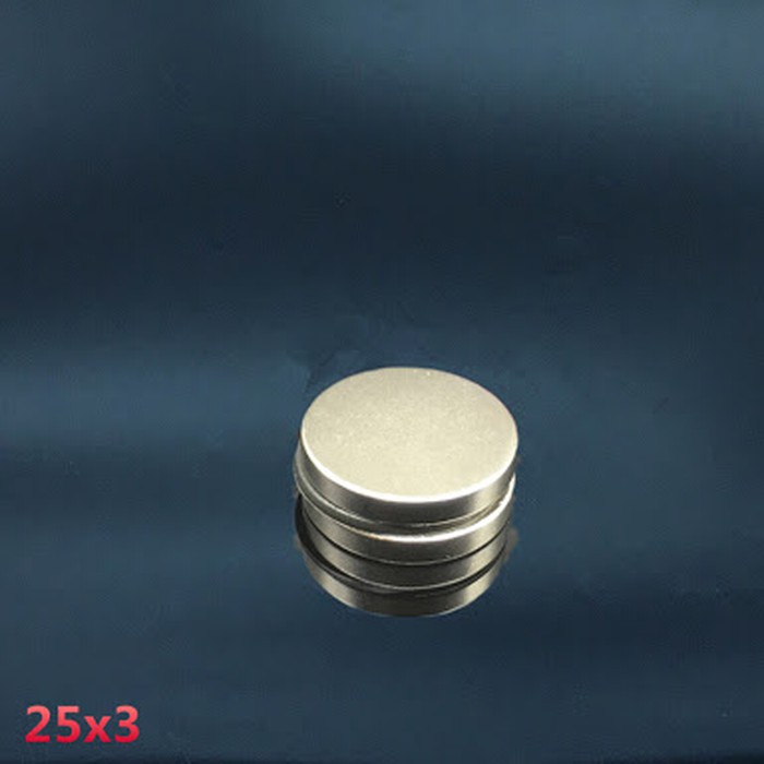 

AN MAGNET NEODYMIUM SUPER KUAT 25x3 mm COIN Bagus