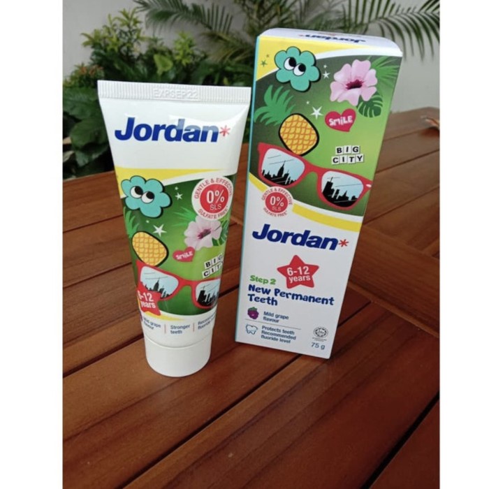 

JORDAN KIDS TOOTHPASTE MILK TEETH STEP 1 (0-5 YEARS) 75G - Step 2