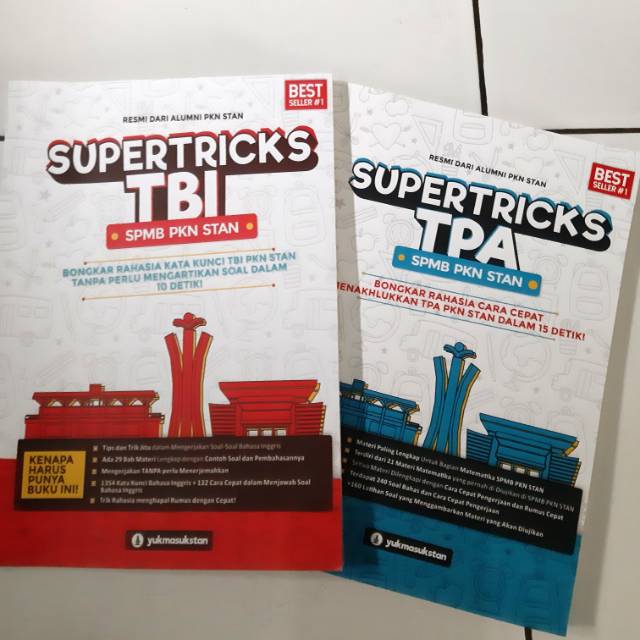 BUKU SPMB PKN STAN TPA+TBI (preloved)