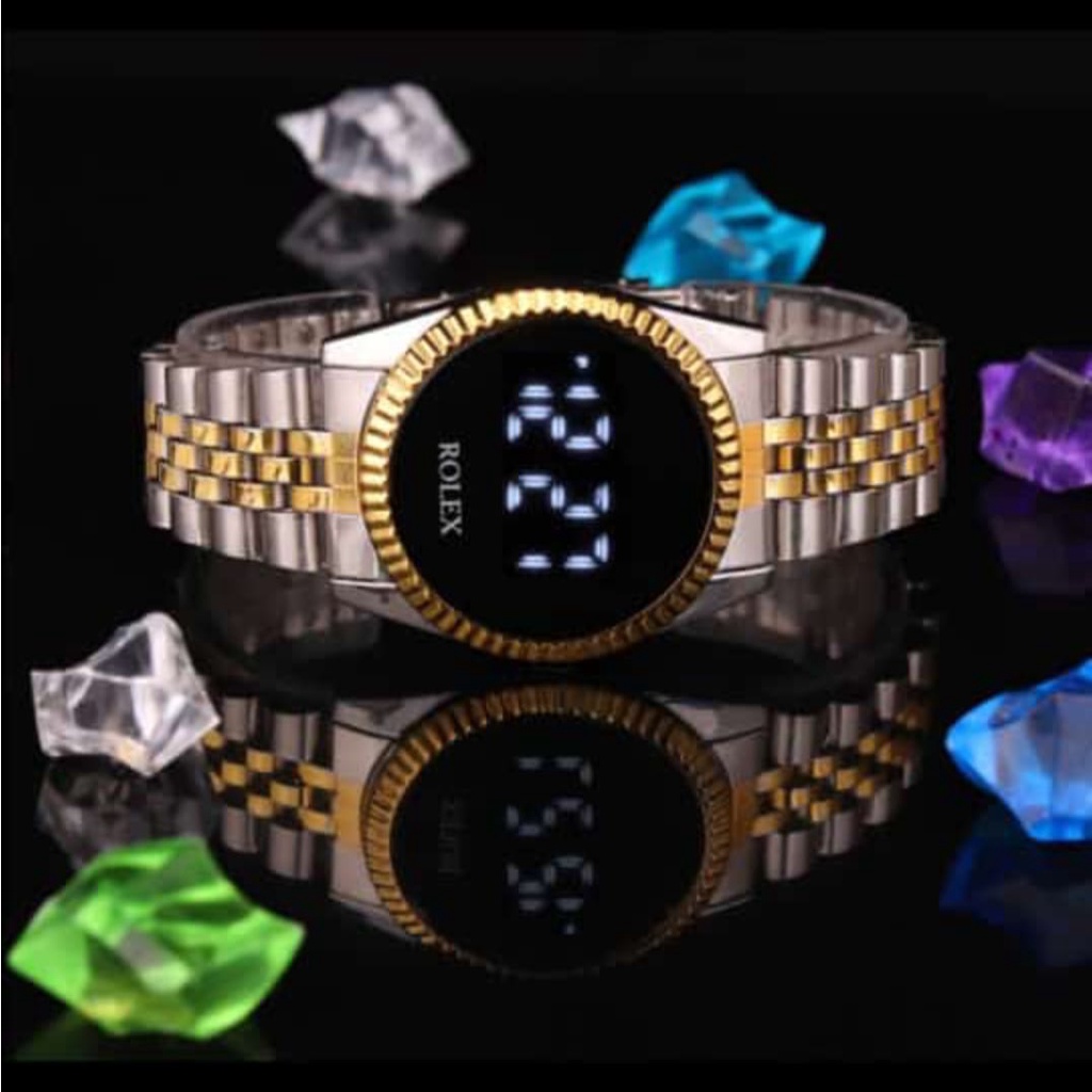 [SS-✅COD] JAM TANGAN PRIA/WANITA FASHION TOUCH WATCH LED WATCH DIGITAL RLX-45