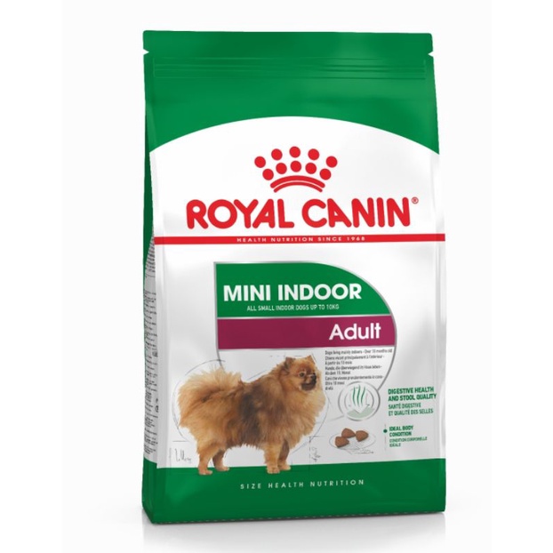 Royal Canin Mini Indoor Adult 1.5KG Makanan Anjing Dewasa Kecil Rumahan