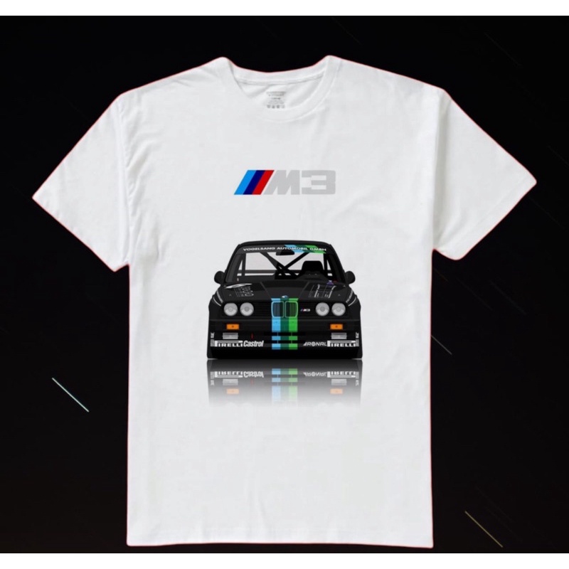 KAOS NASCAR RUMBLE BMW M3 VINTAGE BAJU T SHIRT CAR POSTER BOOTLEG VINTAGE OVERSIZE HOMAGE RAP TEE