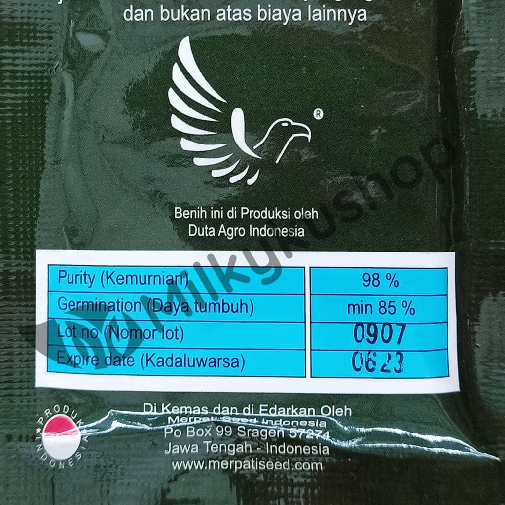 BENIH MERPATI SEED NIKITA F1 JAGUNG 50 BIJI SACHET KEMASAN PABRIK