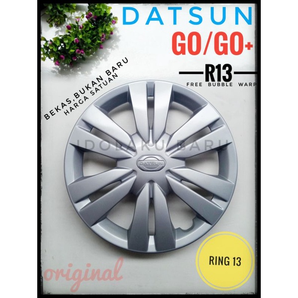 wildop datsun go ring 13 bekas,harga 1biji/1pcs