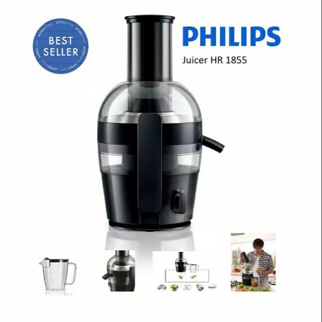 Juicer PHILIPS Viva Collection HR 1855/HR1855/HR-1855