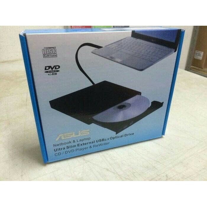 DVD EXTERNAL SLIM ASUS 08D2S-U / DVD RW EKSTERNAL ASUS