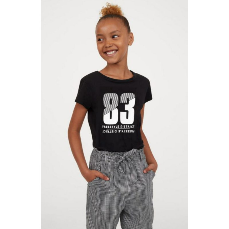 kaos anak perempuan h&m