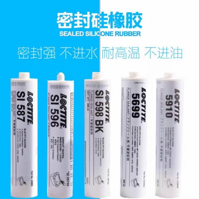 loctite si 587, 596, 598, 207, 595, 5699, 5910, rtv silicone lem 300ml