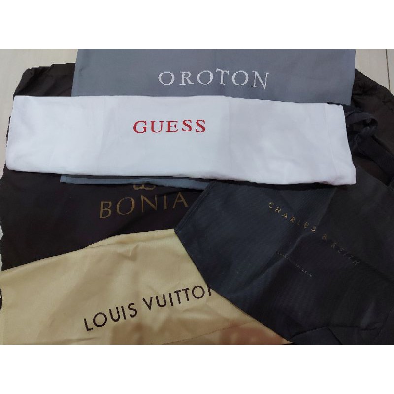 Dust Bag / Paper Bag / Kantong Tas Serut / Tas Serut Bonia, Guess, Cnk, Oroton, LV