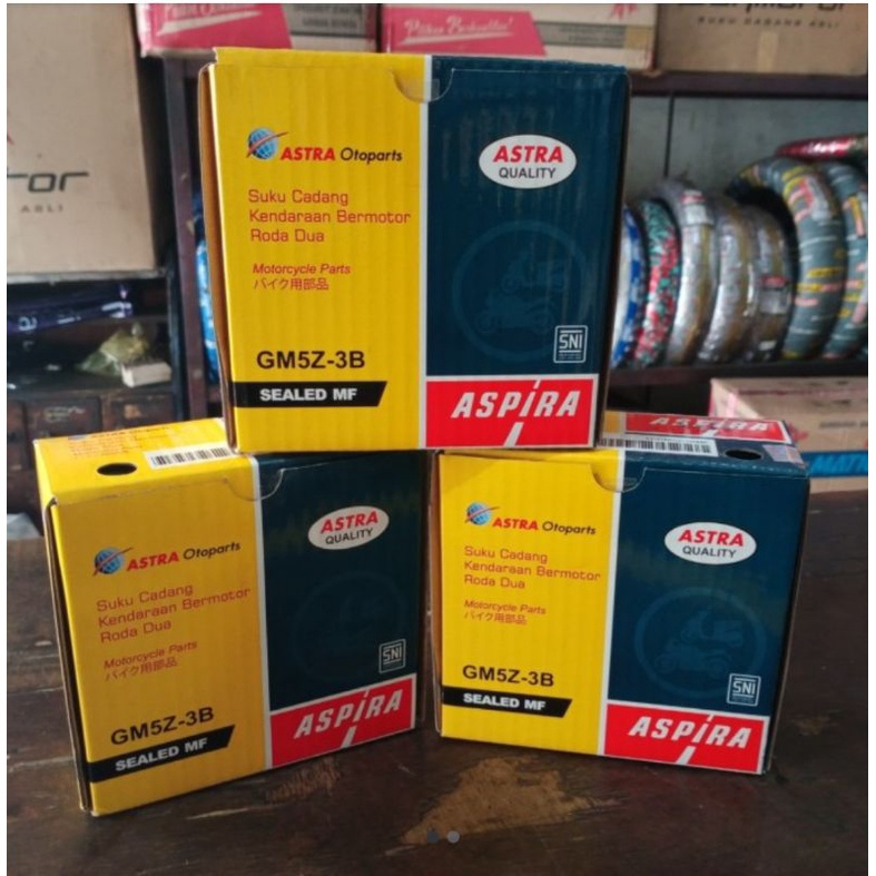 Jual AKI KERING MOTOR ASPIRA GRAND, LEGENDA SUPRA X | Shopee Indonesia