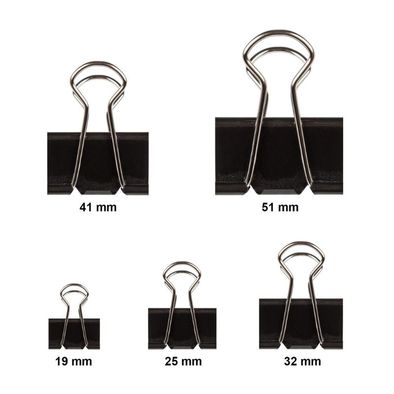 Alligator Binder Clip - Penjepit Kertas Alligator - Binder Klip - Binder Clips