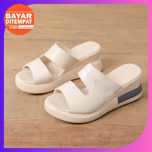 KZT-SW07 Sandal Wedges Wanita Sandal Import COD Termurah