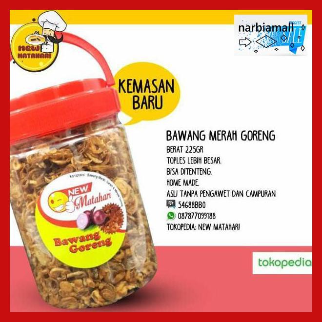 

U8Tyuj7- Bawang Merah Goreng "New Matahari" E4Wr46-