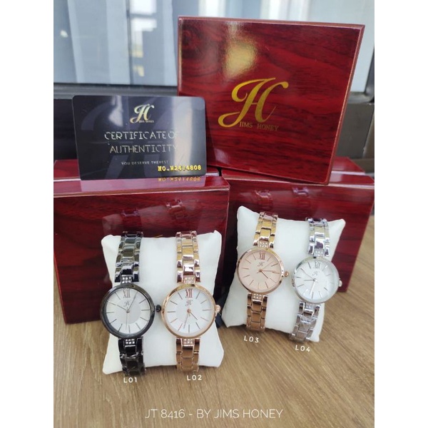 8416 ❤️ GRATIS BOX KAYU ❤️ JAM TANGAN WANITA TERBARU IMPORT