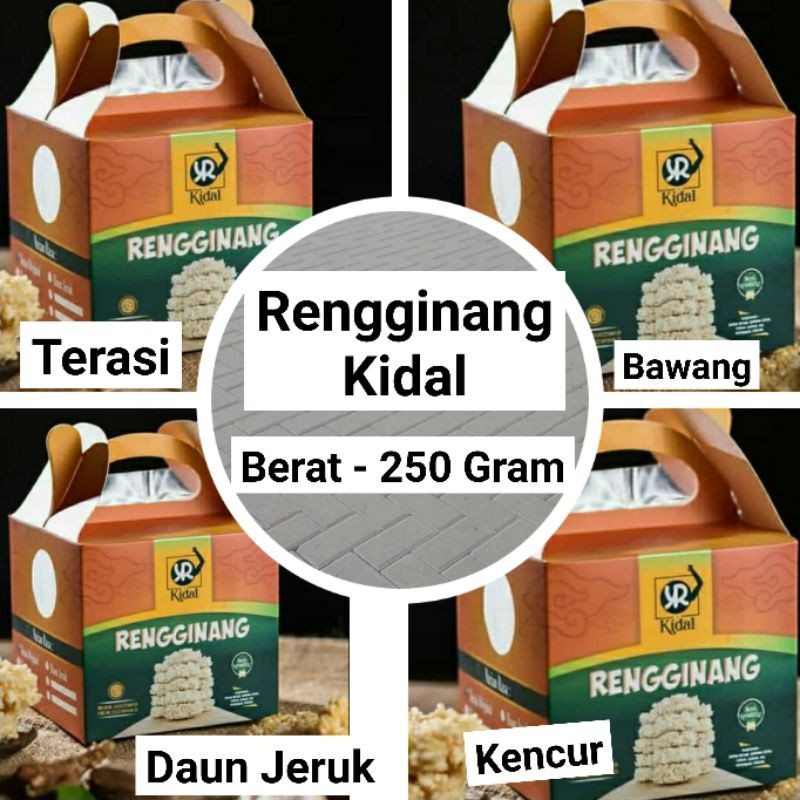 

Rengginang Kidal Khas Cirebon Berat - 250 Gram