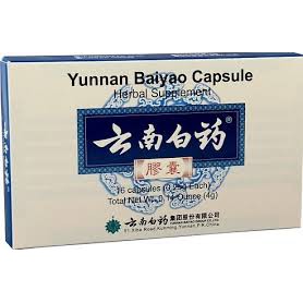 Yunnan Baiyao Kapsul Obat Luka Dalam Memar Patah Tulang Pencernaan