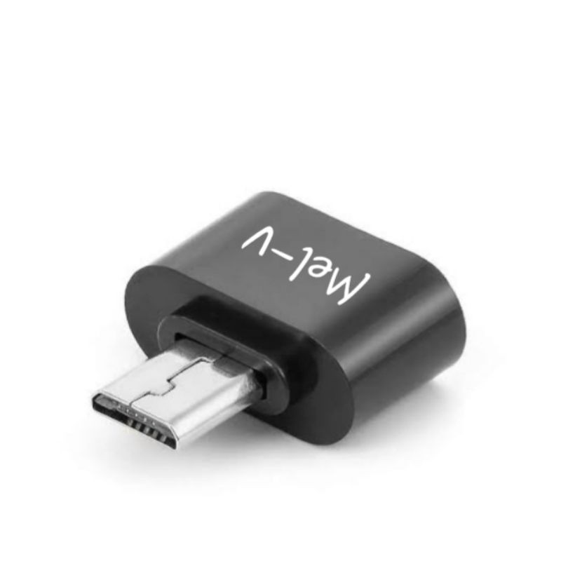 [Mel-V] OTG USB to MICRO usb V8 Android Converter Adapter BLACK