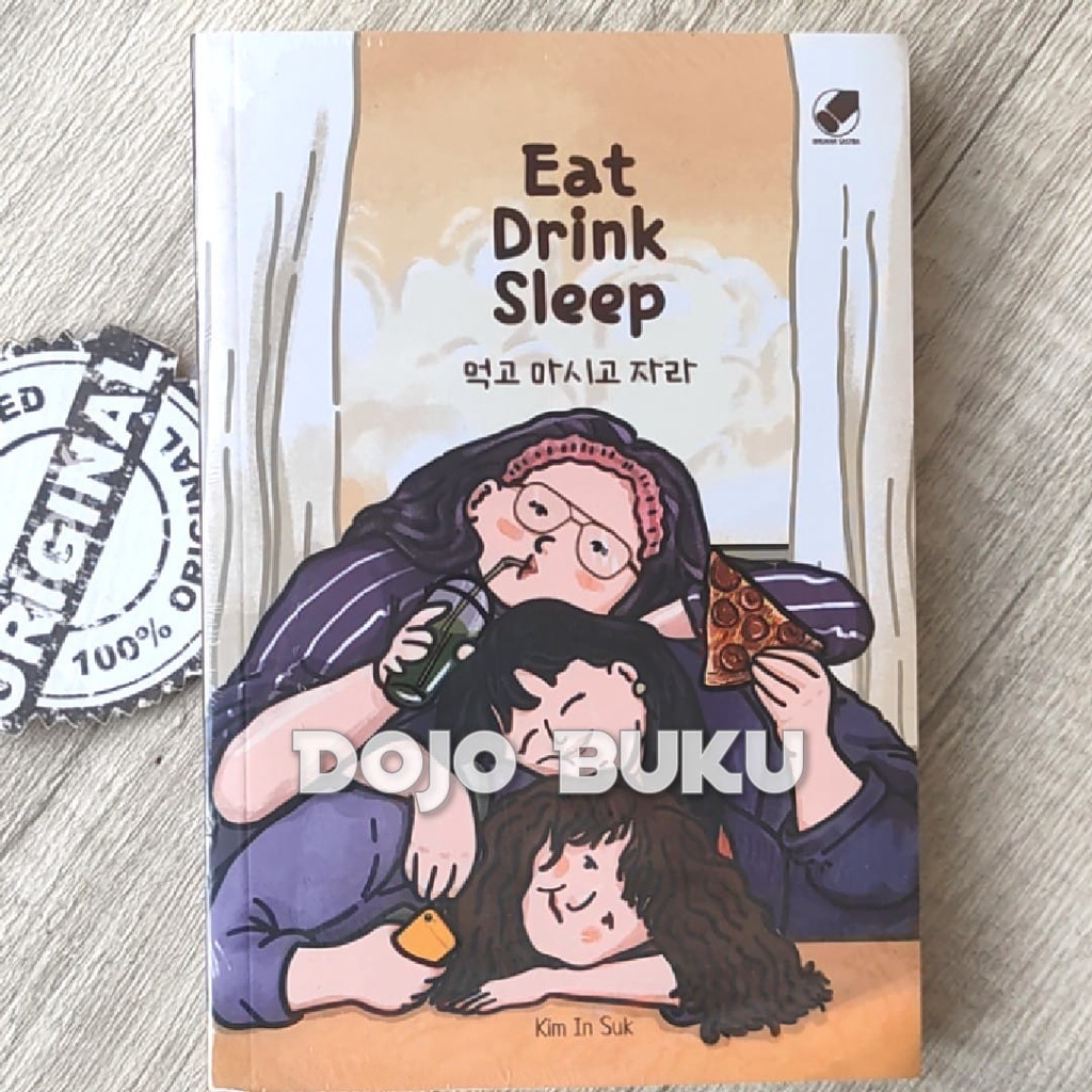 Buku Novel Eat Drink Sleep by Kim In Suk