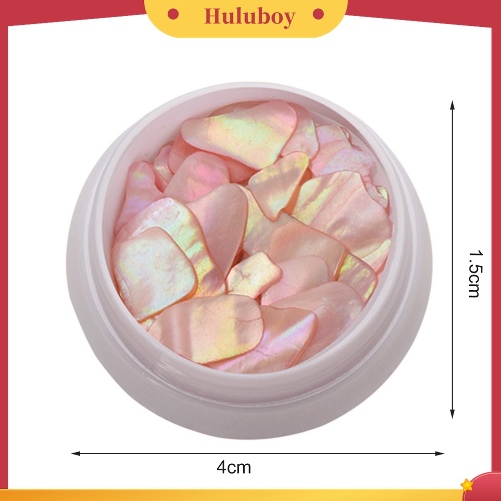 Huluboy Huluboy♡ 1 Kotak Dekorasi Kuku Ultra Tipis Warna Permen Untuk Manicure