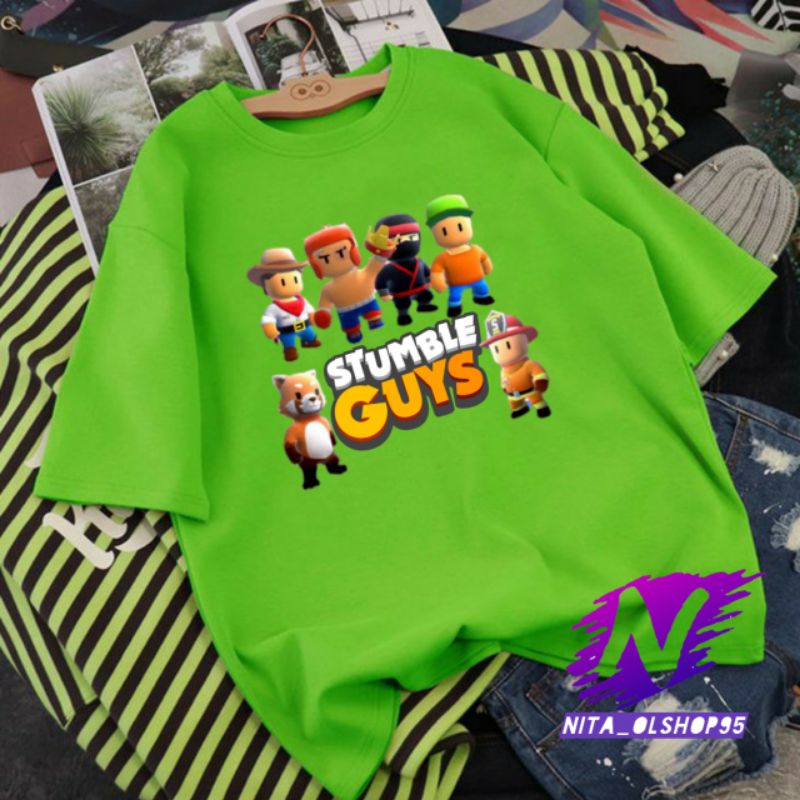 stumble guys kaos anak stumble guys baju kaos anak dan dewasa