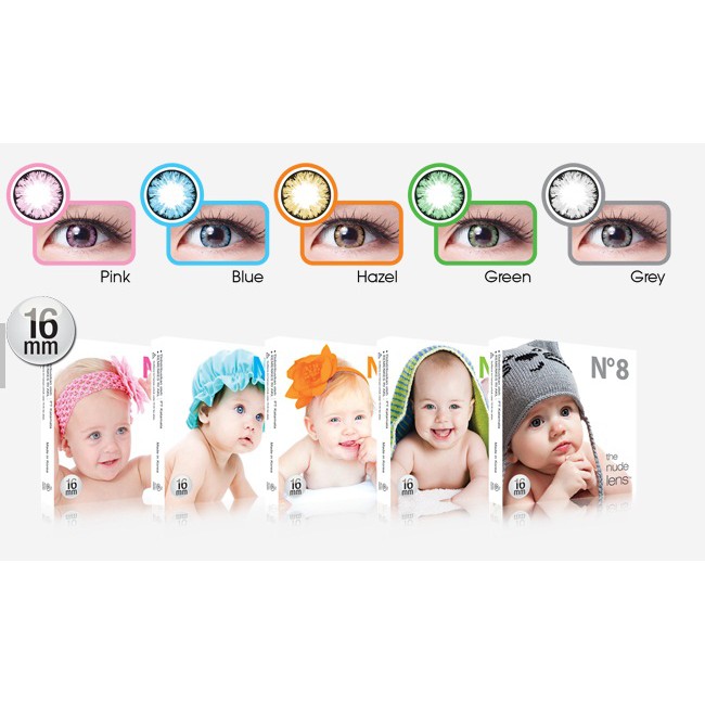 Softlens X2 Ice N 8 / Soft Lens Baby ice - Brown