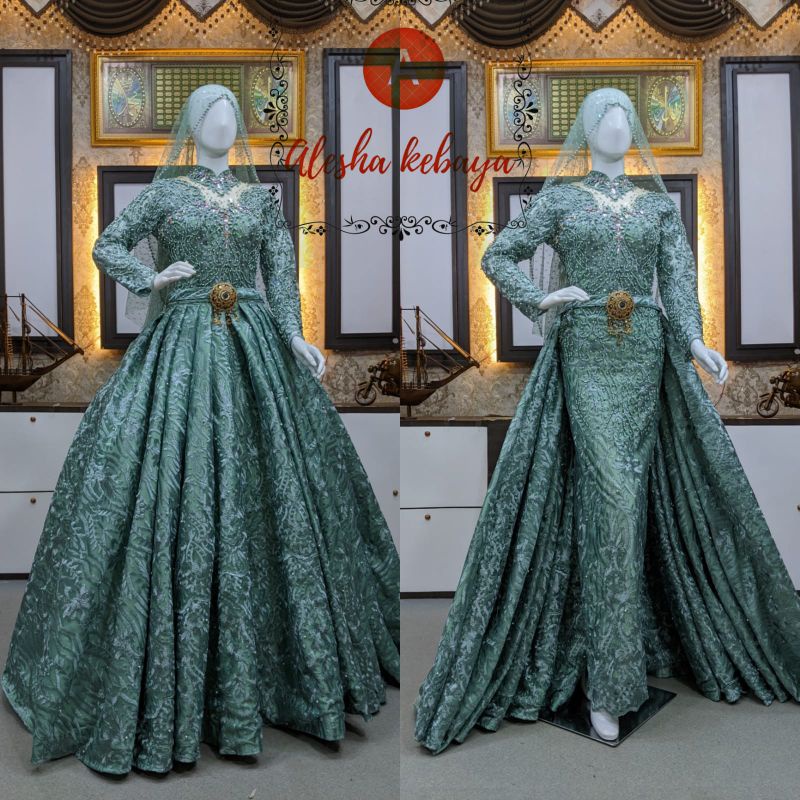 Gaun pengantin 2in1/Wedding dress