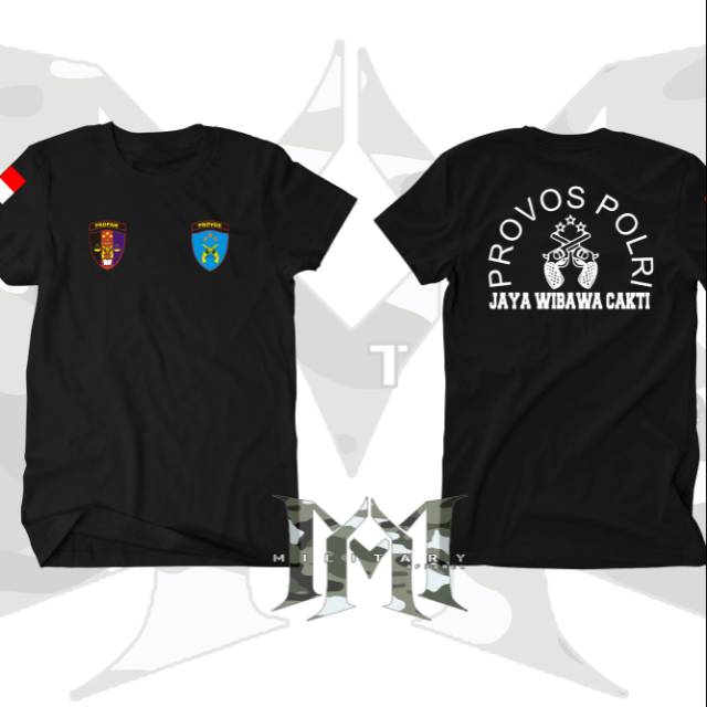 Baju kaos t-shirt PROVOS POLRI