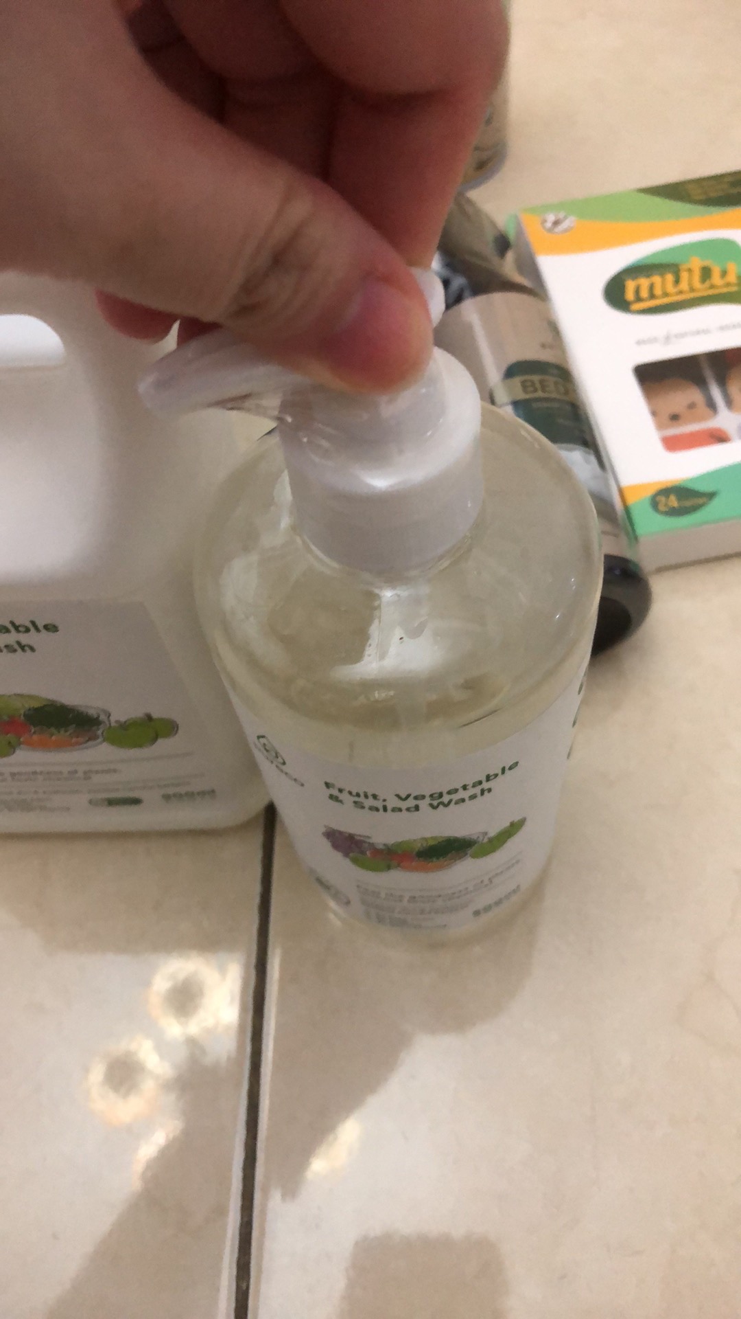 Pureco Liquid Dish Bottle Soap / Detergent /floor Cleaner /softerner / Fruit Veggie Salad 500ml