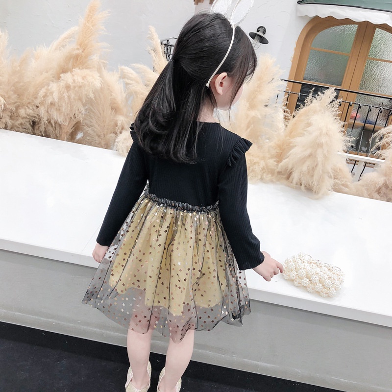 CHUBBI 95 Dress Anak Perempuan Gliter Star Stella