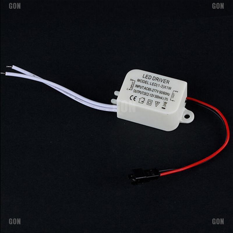 Driver Power Supply AC 85V-265V ke DC 12V LED Elektronik Transformer 3X1W