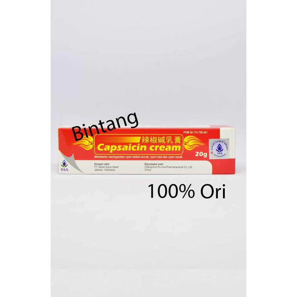 Joss Capsaicin Cream - Krim Pereda Nyeri Otot, Sendi, Encok, Keseleo, Memar Ampuh