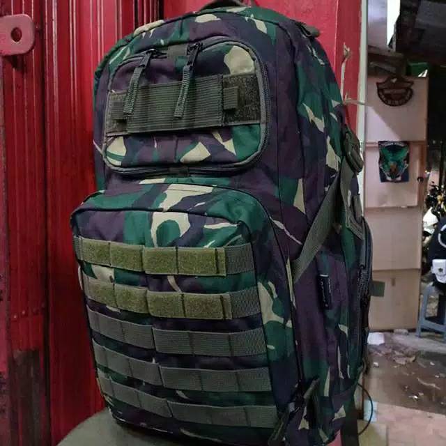Tas ransel army loreng TNI model jatah # Tas Tactical Loreng TNI Malvinas