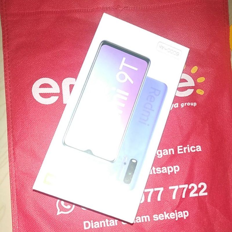 Xiaomi redmi 9t ram 6gb internal 128gb 6000mah seperti baru