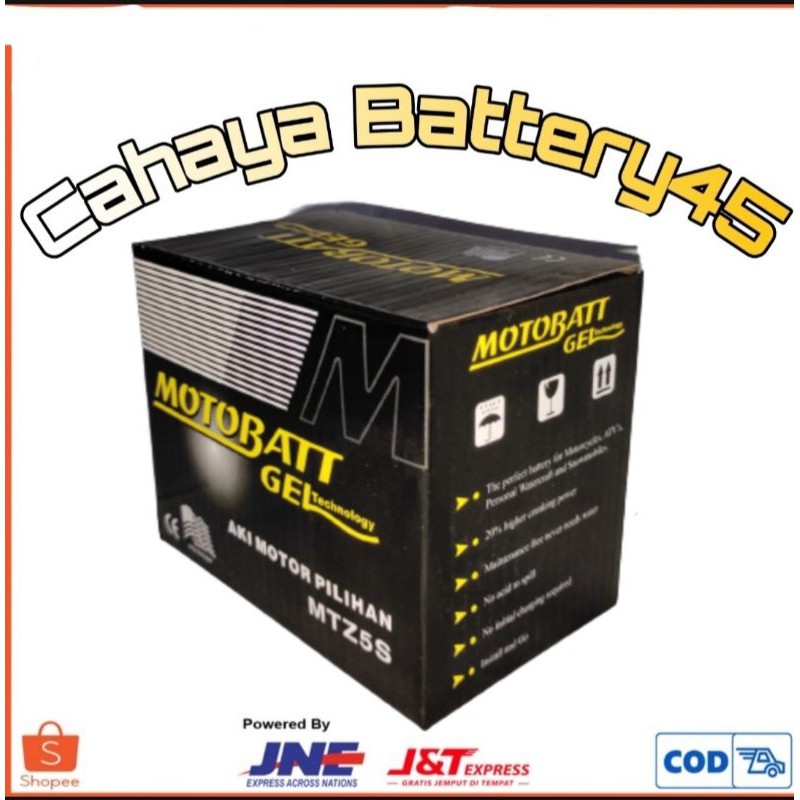 MTZ5S Aki Motor Honda Beat Motobatt