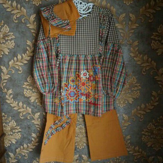 Setelan Baju Muslim KEKE Anak Cewek Perempuan New