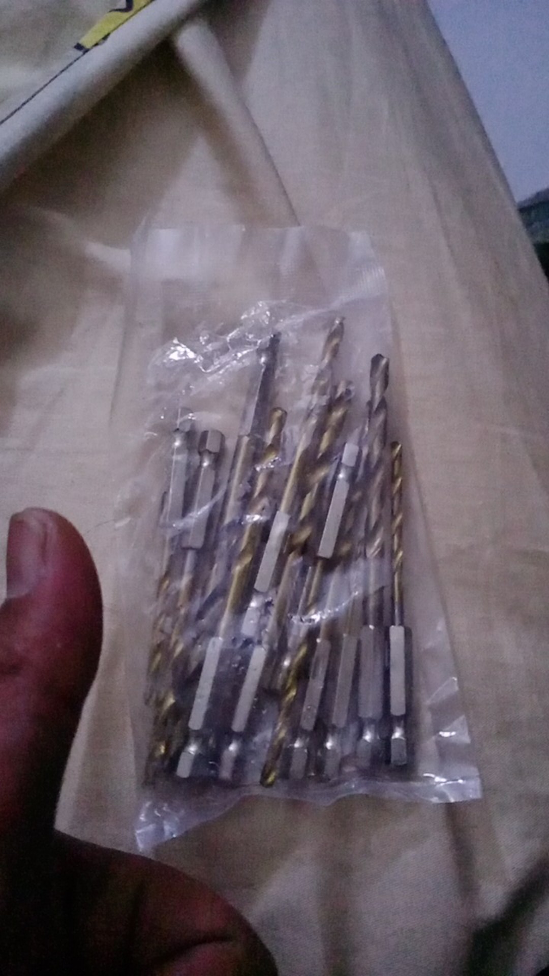 Mata Bor Set Quick Change Hex Shank 13pcs 1.5mm - 6.5mm Hss Titanium Pelubang Besi Kayu Plastik