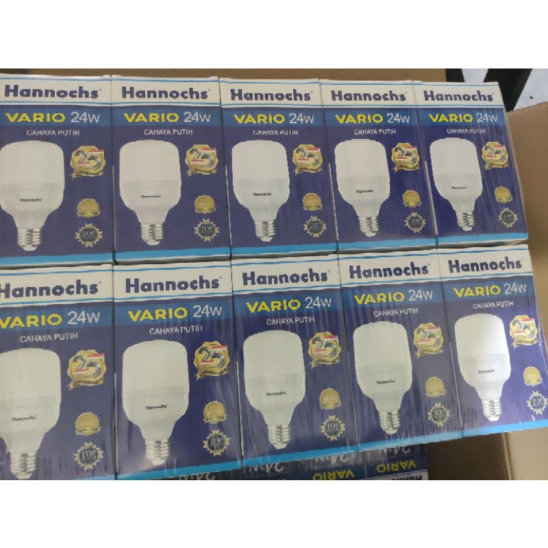 hannochs Vario LED 24 w ,E27 warna PUTIH 6500 K