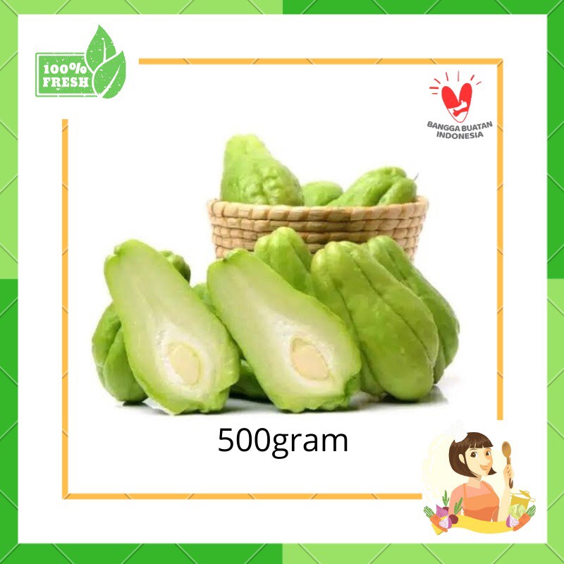 

Labu Siam Besar 1Pcs / 500gram - Sayur Segar Bekasi