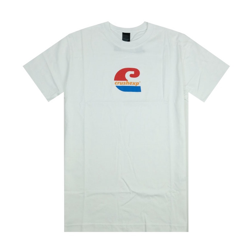 CRUSH EXP Kaos Pendek TSC0952 - WHITE