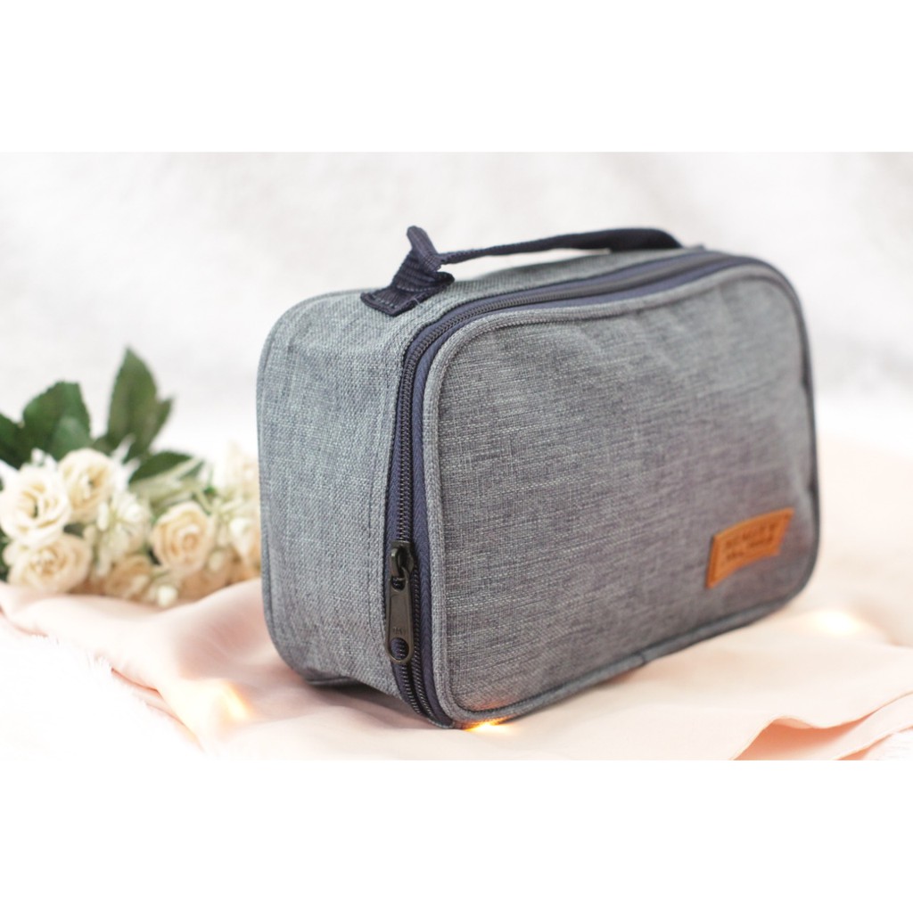 Beauty Pouch Make Up Tas Kosmetik Polos Travel Organizer Bag Fashion Wanita Murah Remaja Terbaru