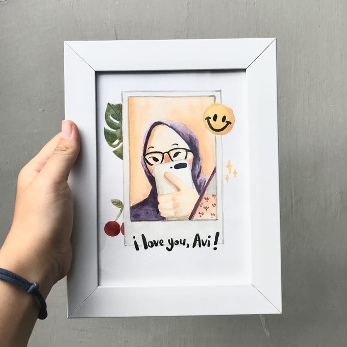 

KADO ULANG TAHUN, KADO WISUDA, KADO WEDDING, WATERCOLOR GIFT