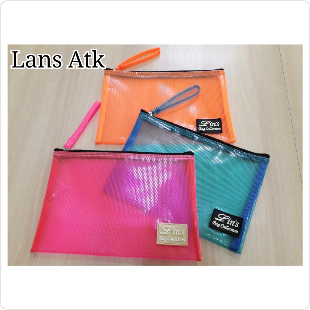 

Zipper Bag A5 Lin's Mika B'Trans / Tas Dokumen / MAP (LIN'S BAG)